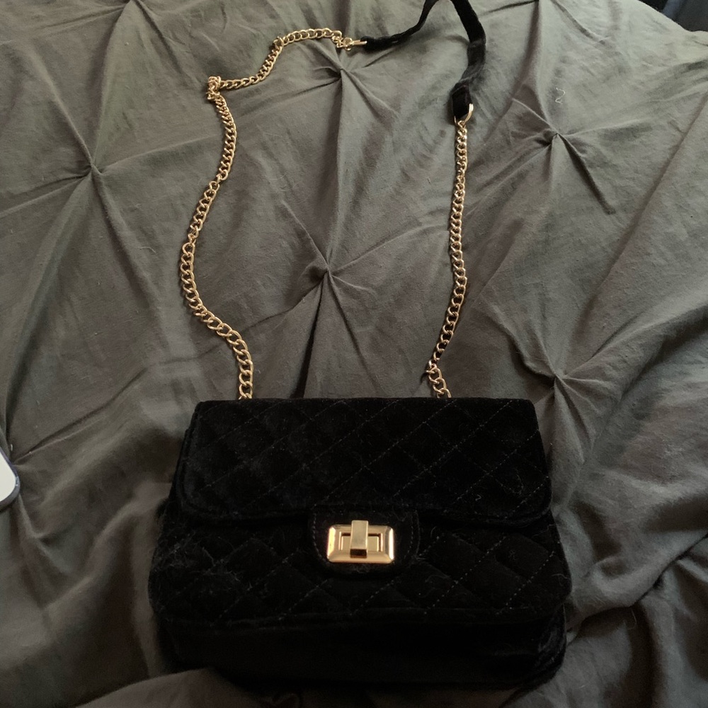 Velvet purse